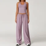 3058 Vest + 3058 Trousers--Aromatherapy Purple