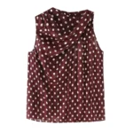 Chestnut-colored Polka Dots