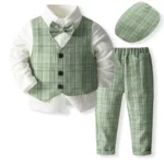 emerald green hooded suit