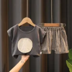 Forest style suit dark color