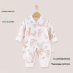Rabbit Jumping Flower Path-Four Seasons Jumpsuit