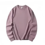 500g Heavyweight Ribbed Cuff Long Sleeve Taro Purple