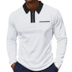 White with Black Collar
