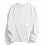 【500g Heavyweight Ribbed Cuff Long Sleeve】Ivory White