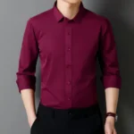 Wine red【Long Sleeves】