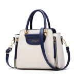 Blue with White
