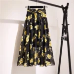 Black background with yellow print