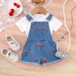 White + Cherry Denim