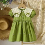 B052-Green Dress