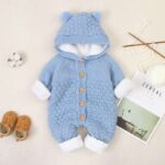 Blue, fleece lining