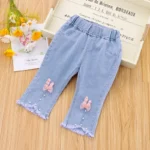Cropped Jeans: Rabbit