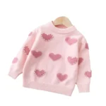 round Neck plus Velvet Pink